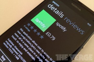 Fake Spotify App Appears In Windows Phone Marketplace