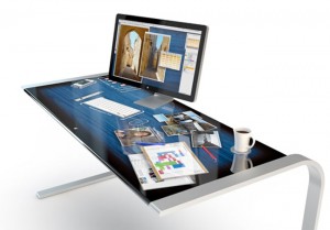 iDesk Concept, Provides A Glimpse Of A Future Workspace