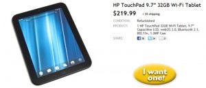 HP TouchPad