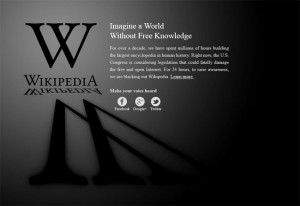 Wikipedia Blackout