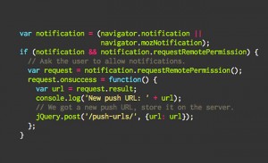 Mozilla Web Push