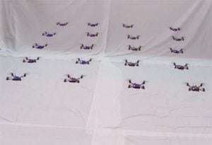 Swarm of Nano Quadcopters