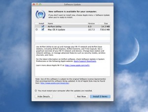 Apple Releases OS X Lion 10.7.3 Update