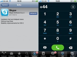 Skype iPhone