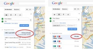 Google Maps Provides Real-Time Traffic Data