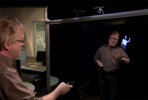 Holoflector Interactive Augmented-reality Mirror