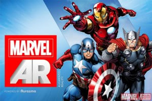 Marvel Augmented reality application