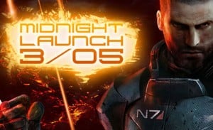 Gamestop Mass Effect 3 Midnight openings