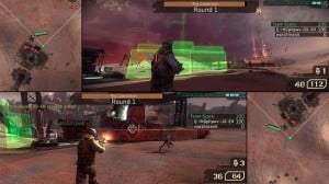Starhawk Two Player Screen