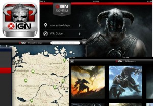 Skyrim IGN iPad App