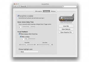 CornerClick