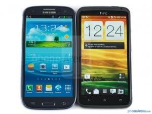 Samsung Galaxy S III vs HTC One X