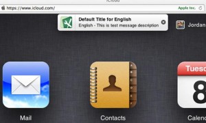 iCloud Notifications