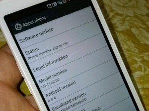 LG Optimus LTE