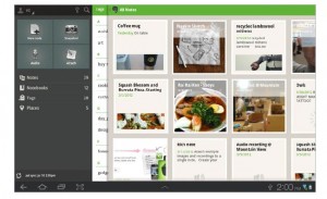 Evernote Android Tablet App