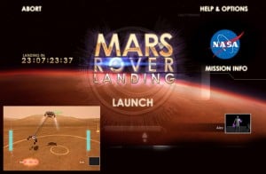 NASA Mars Rover Landing Xbox
