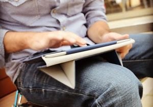 Origami Slate iPad Case