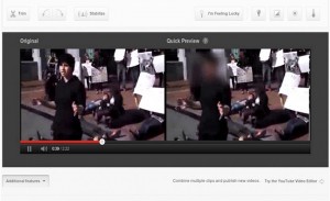 YouTube Face-blurring