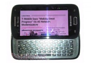 Samsung Galaxy S Blaze Q Qwerty Android 4.0 Smartphone Headed To T-Mobile