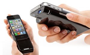 Sanwa iPhone Pico projector
