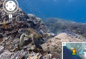 Google Street View Underwater Images