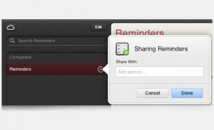 Shared Reminders