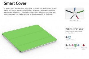 Apple Announces The iPad MinI Smart Cover