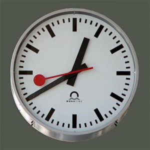 Swiss Railway Clock Design