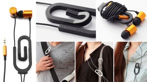 Paperclip headphones