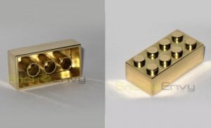 Gold Lego Brick