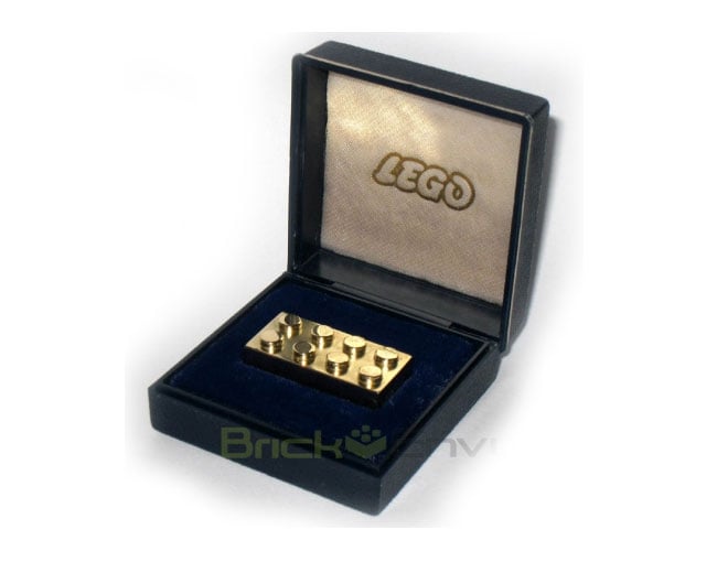 Gold Lego Brick