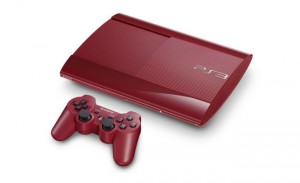 Red Super-Slim PS3