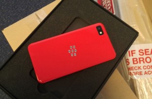 BlackBerry Z10 Limited Edition Red Developer Smartphone