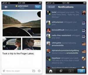Tumblr iOS App