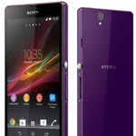 Purple Sony Xperia Z