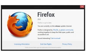 Firefox 21