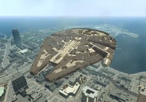 Grand Theft Auto IV Millennium Falcon Mod