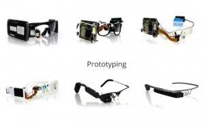 Google Glass Early Prototypes