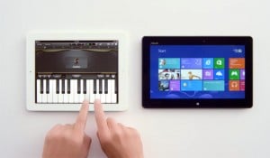 Microsoft Windows 8 Tablet Advert