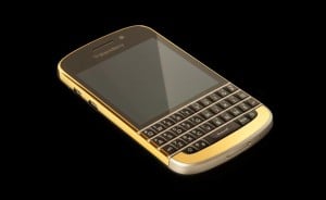 Gold Blackberry Q10