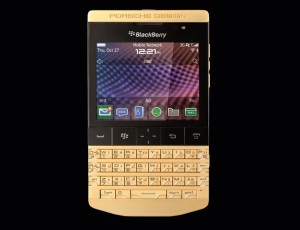 Porsche Design P9981 BlackBerry Gold