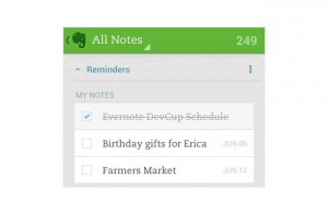 Evernote For Android