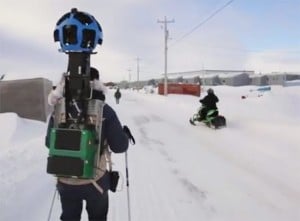 Google Street View Trekker Camera
