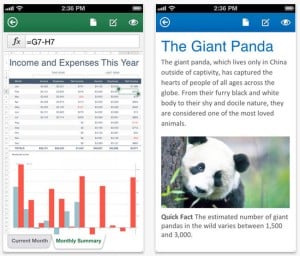 Microsoft Office Mobile app
