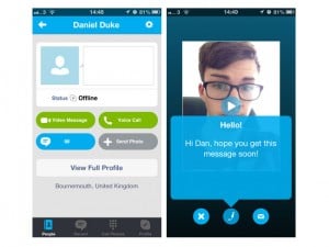 Skype Video Messaging