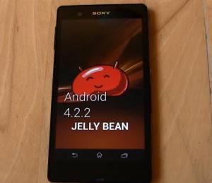 Sony Xperia Z Android 4.2.2. Update