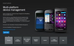 blackberry secure workspace