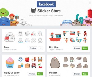 Facebook Stickers