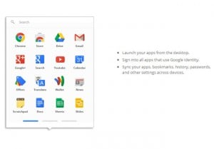 Google Chrome App Launcher