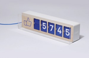 Physical Facebook Fan Counter